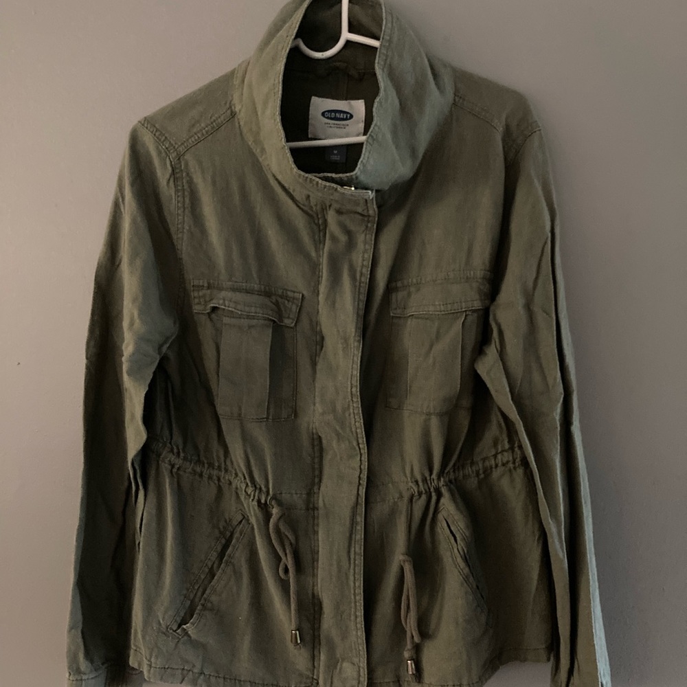 IN GREAT CONDITION ! OLD NAVY UTILITY FIELD  JACKET SIZE M